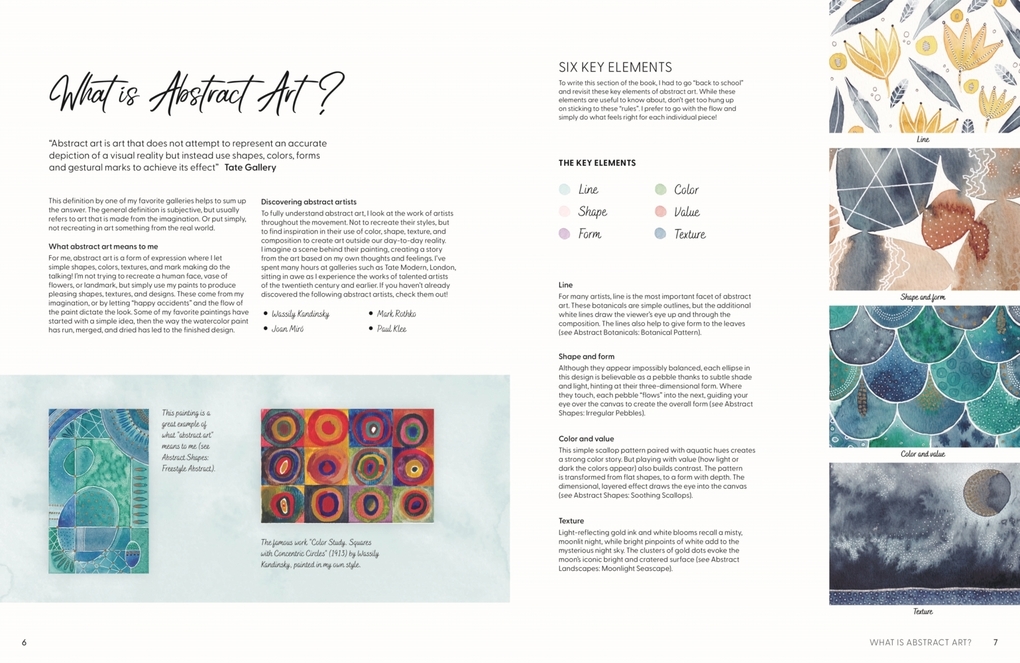 Weitere Ansicht: Creative Abstract Watercolor | Kate Rebecca Leach