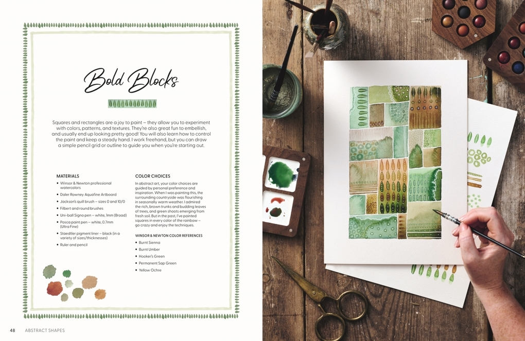 Weitere Ansicht: Creative Abstract Watercolor | Kate Rebecca Leach