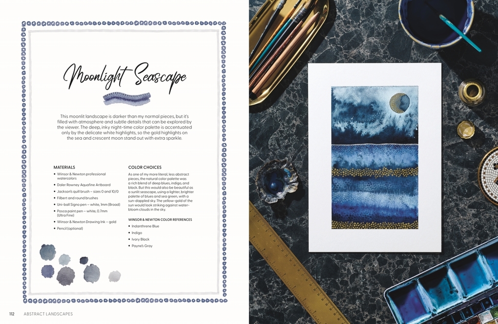 Weitere Ansicht: Creative Abstract Watercolor | Kate Rebecca Leach