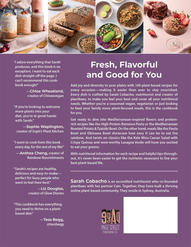 Weitere Ansicht: The Ultimate Plant-Based Cookbook | Sarah Cobacho