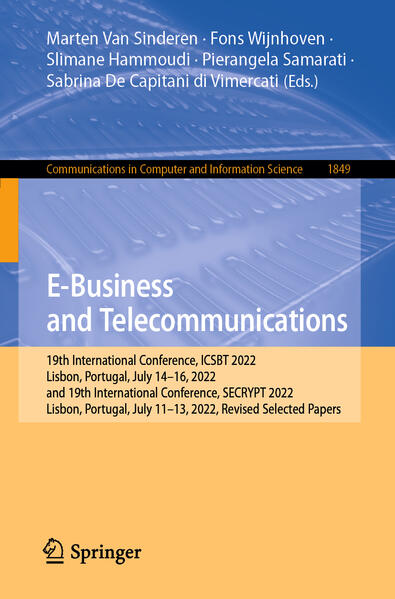 Produktbild: E-Business and Telecommunications