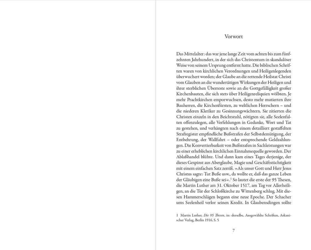 Weitere Ansicht: Luther - Steckbrief eines Überzeugungstäters | Christoph Türcke