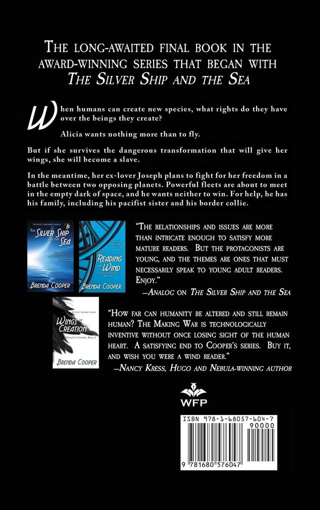 Weitere Ansicht: The Making War | Brenda Cooper