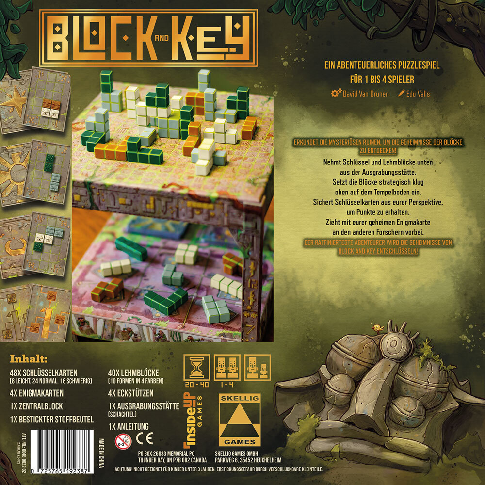 Weitere Ansicht: Block and Key DE | David Van Drunen