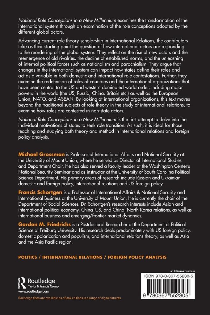 Weitere Ansicht: National Role Conceptions in a New Millennium
