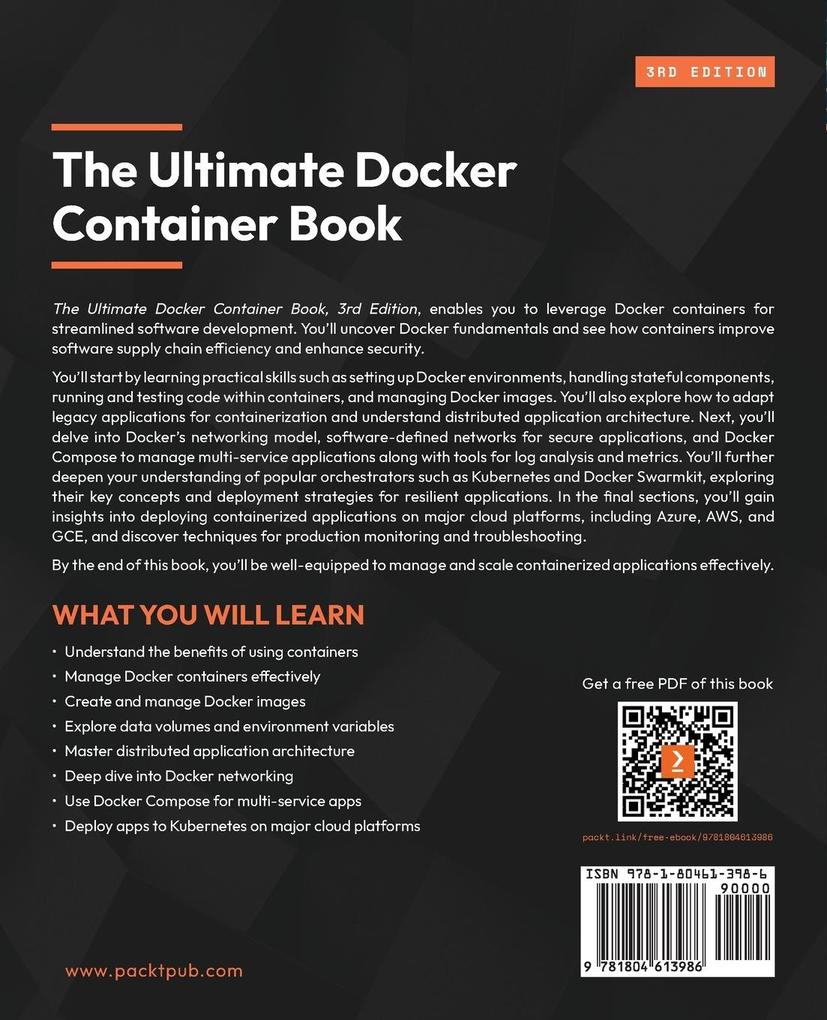 Weitere Ansicht: The Ultimate Docker Container Book - Third Edition | Gabriel N. Schenker
