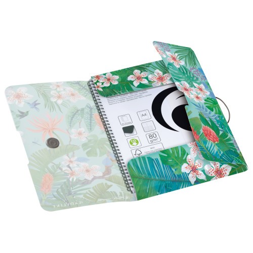 Weitere Ansicht: Herlitz Gummizugmappe PP A4 Ladylike Jungle