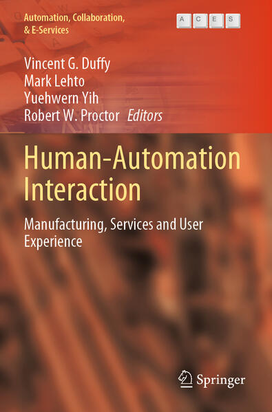 Produktbild: Human-Automation Interaction