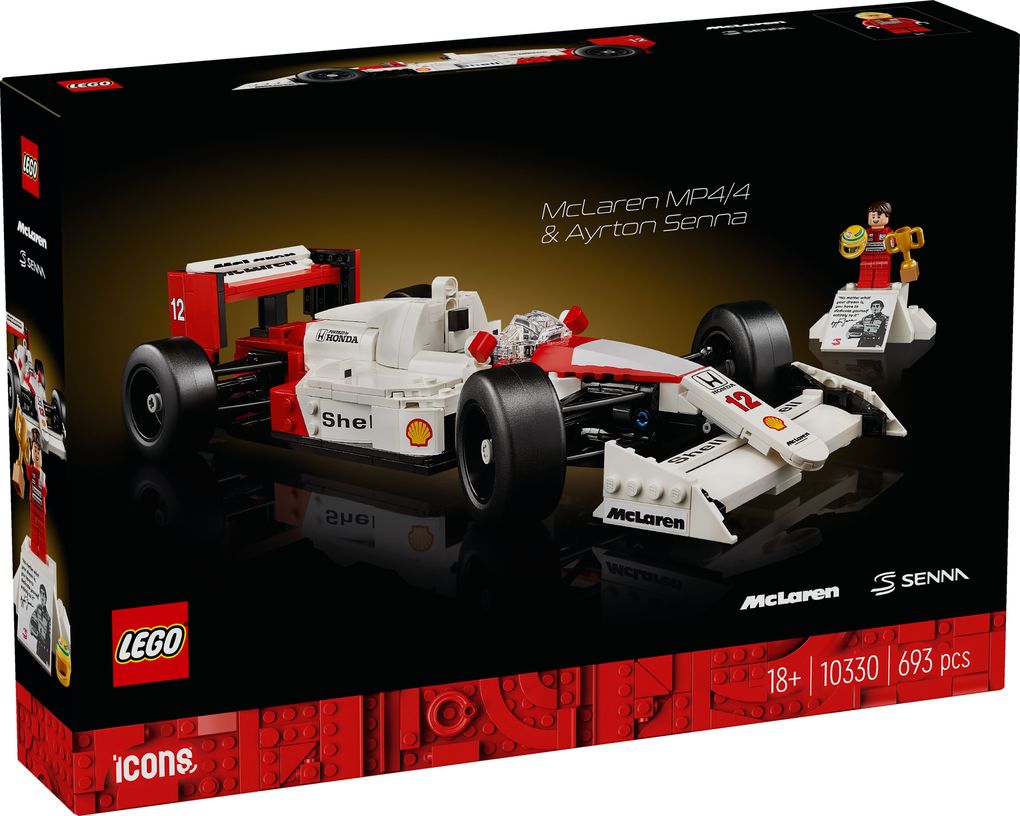 Produktbild: LEGO® Icons 10330 - McLaren MP4/4 & Ayrton Senna