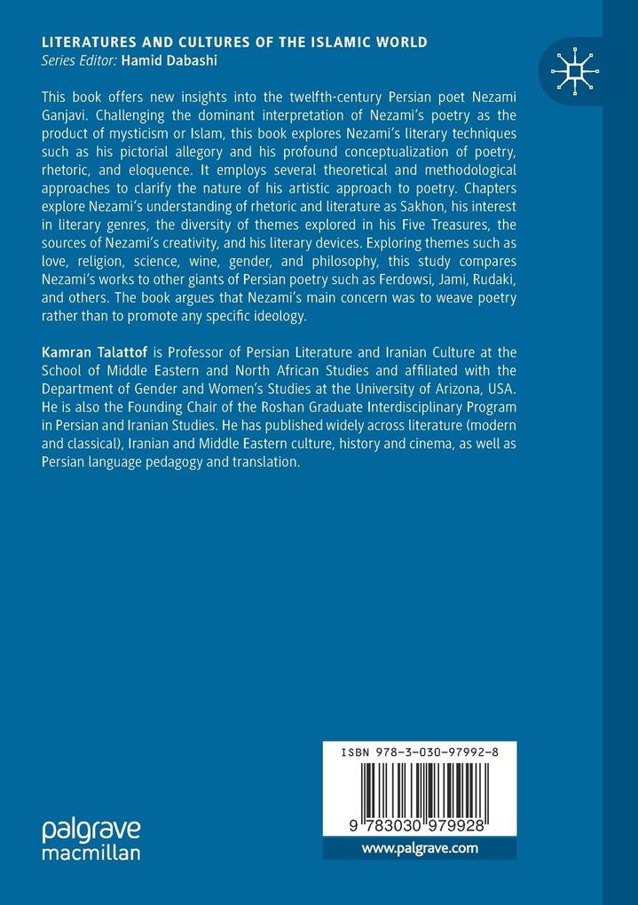 Weitere Ansicht: Nezami Ganjavi and Classical Persian Literature | Kamran Talattof