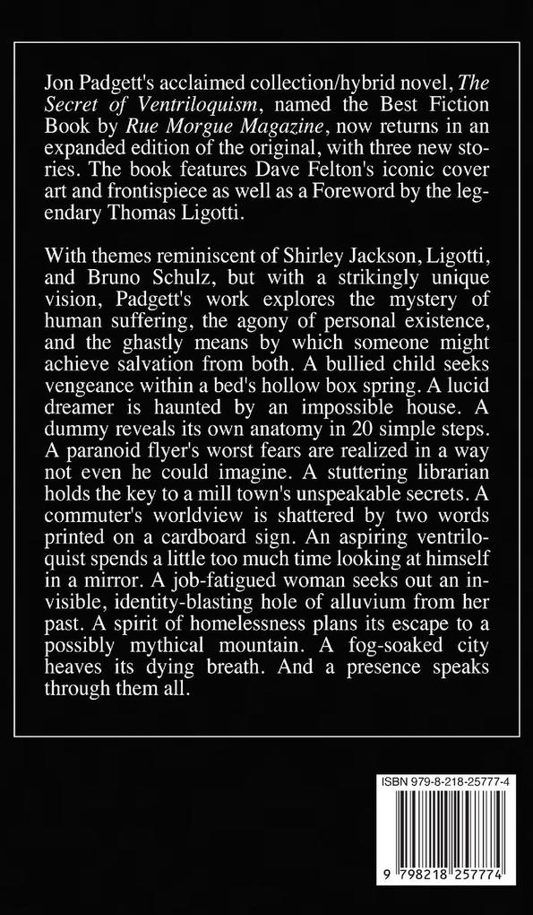 Weitere Ansicht: The Secret of Ventriloquism | Jon Padgett