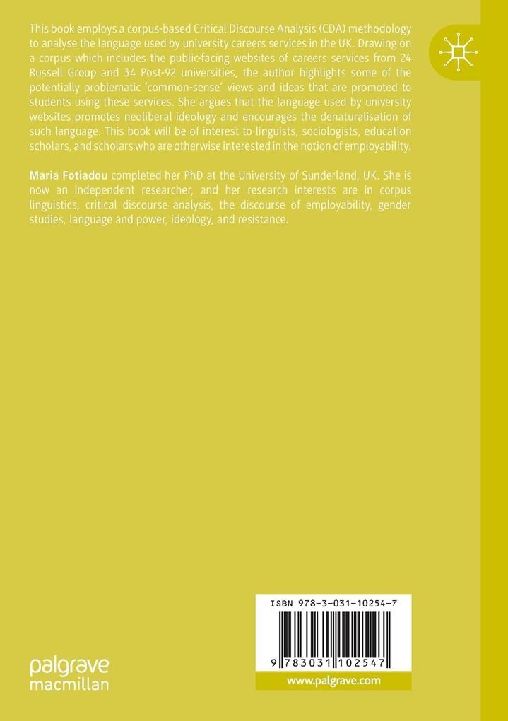 Weitere Ansicht: The Language of Employability | Maria Fotiadou