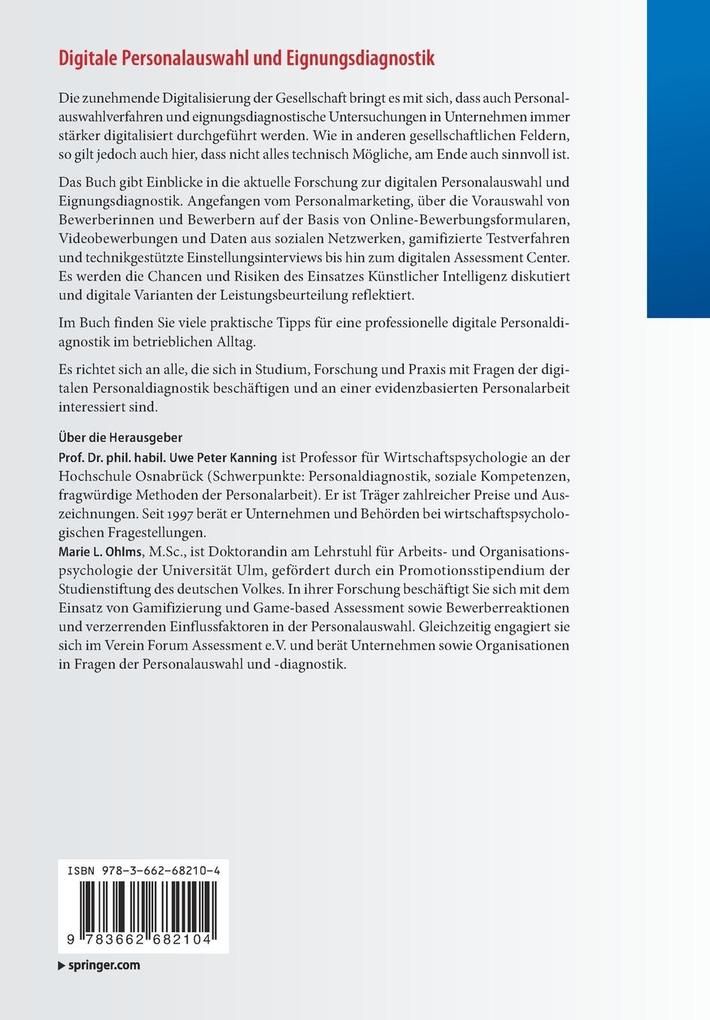 Weitere Ansicht: Digitale Personalauswahl und Eignungsdiagnostik