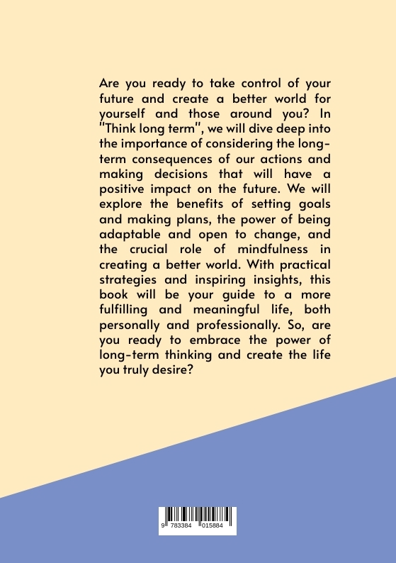 Weitere Ansicht: Think long term | Maher Asaad Baker