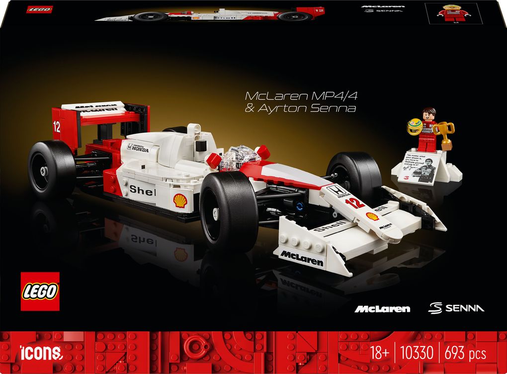 Weitere Ansicht: LEGO® Icons 10330 - McLaren MP4/4 & Ayrton Senna