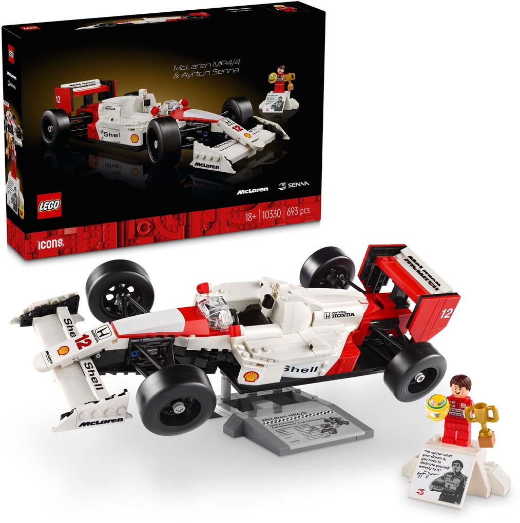 Weitere Ansicht: LEGO® Icons 10330 - McLaren MP4/4 & Ayrton Senna
