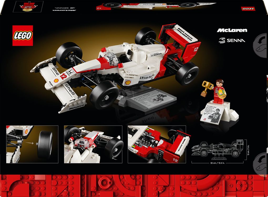 Weitere Ansicht: LEGO® Icons 10330 - McLaren MP4/4 & Ayrton Senna