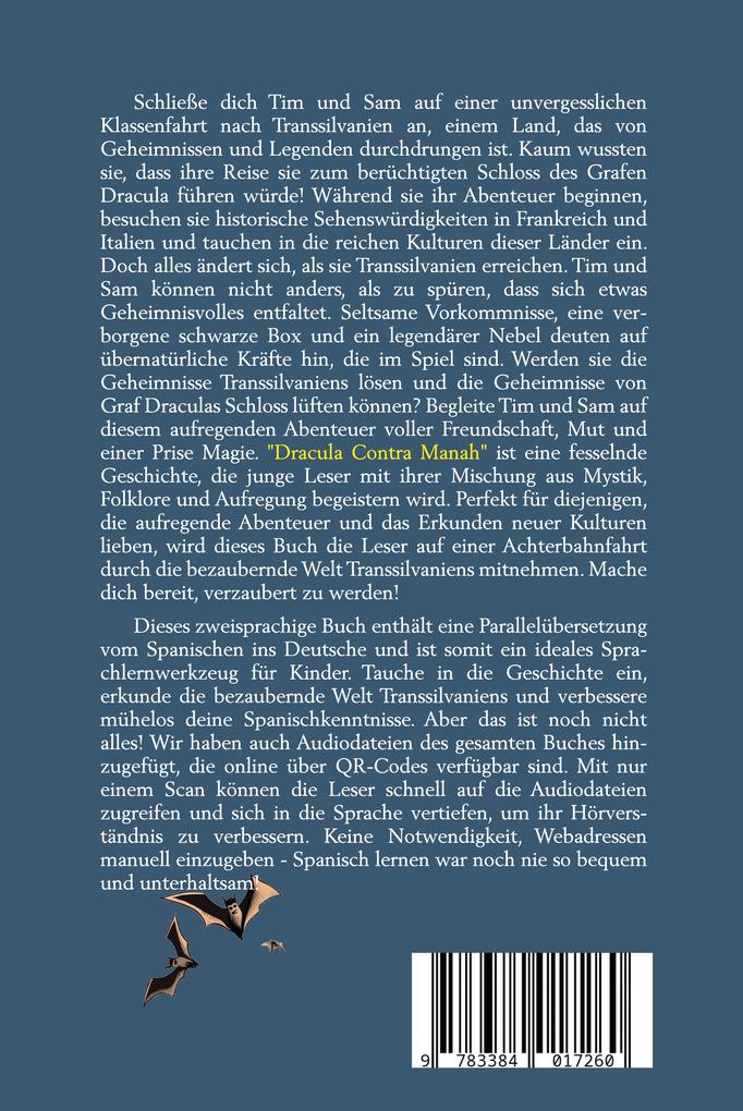 Weitere Ansicht: Lerne Spanisch mit Dracula Contra Manah | Adelina Brant