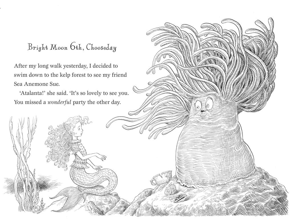 Weitere Ansicht: A Mermaid's Diary | Chris Riddell