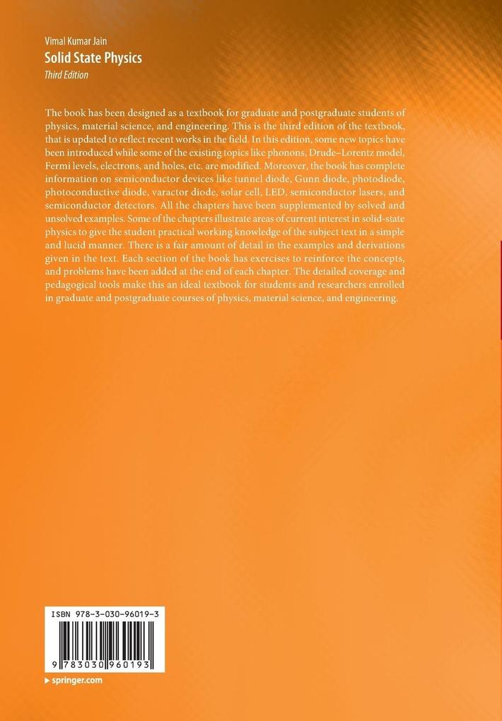 Weitere Ansicht: Solid State Physics | Vimal Kumar Jain