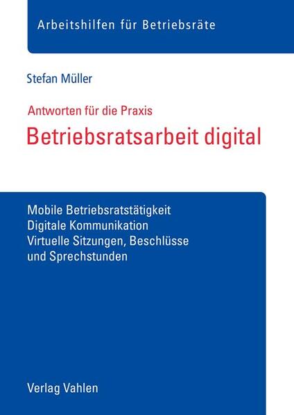 Produktbild: Betriebsratsarbeit digital | Stefan Müller