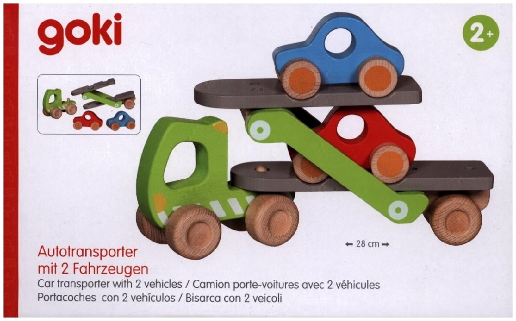 Produktbild: Autotransporter mit 2 Fahrzeugen