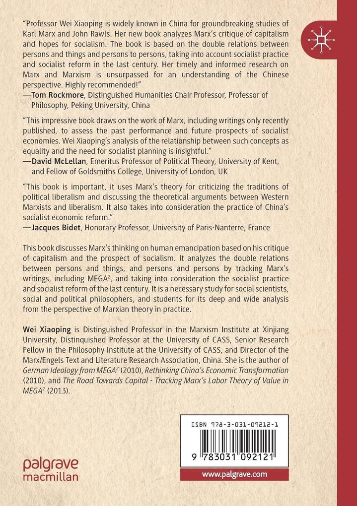 Weitere Ansicht: Karl Marx on Socialist Theory and Practice | Wei Xiaoping