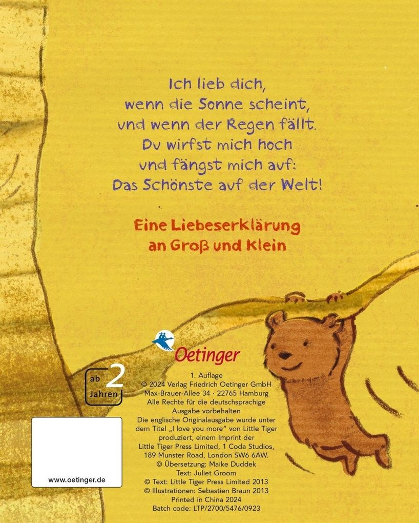 Weitere Ansicht: Ich lieb dich mehr | Sebastien Braun
