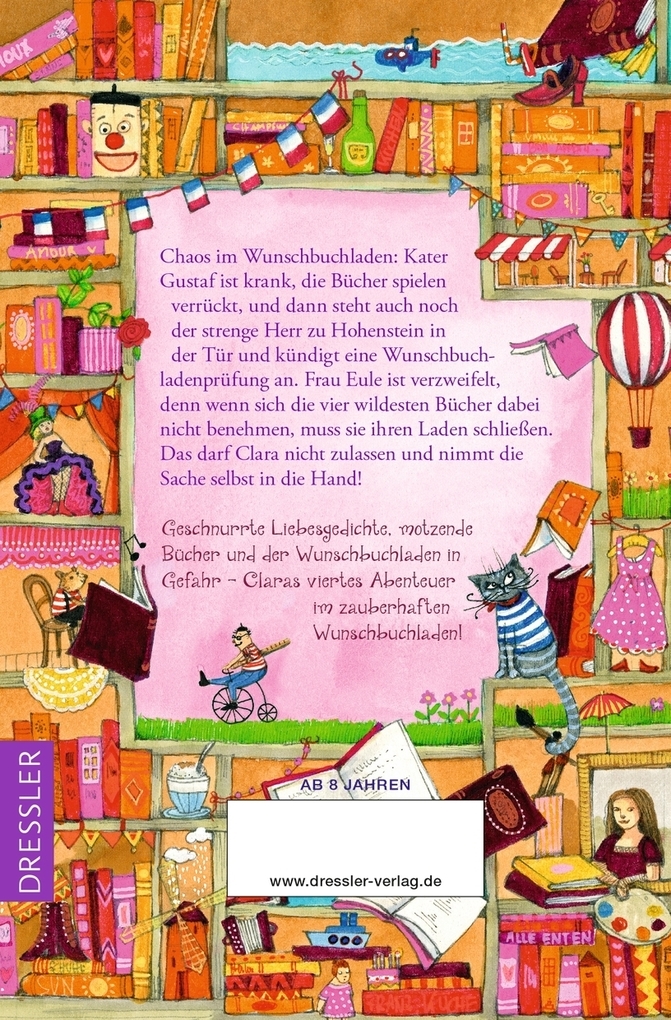 Weitere Ansicht: Der zauberhafte Wunschbuchladen 4. Die wilden Vier | Katja Frixe