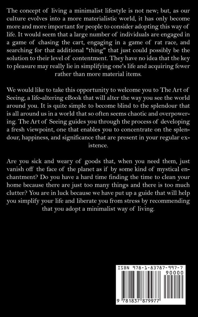 Weitere Ansicht: Minimalism | Hartwig Kremser