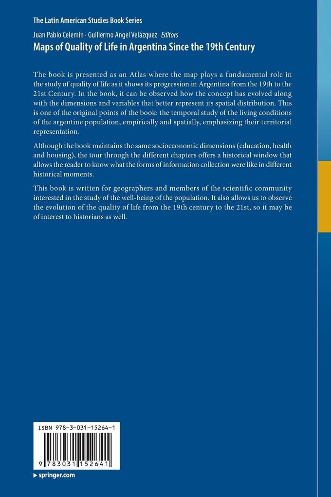 Weitere Ansicht: Maps of Quality of Life in Argentina Since the 19th Century