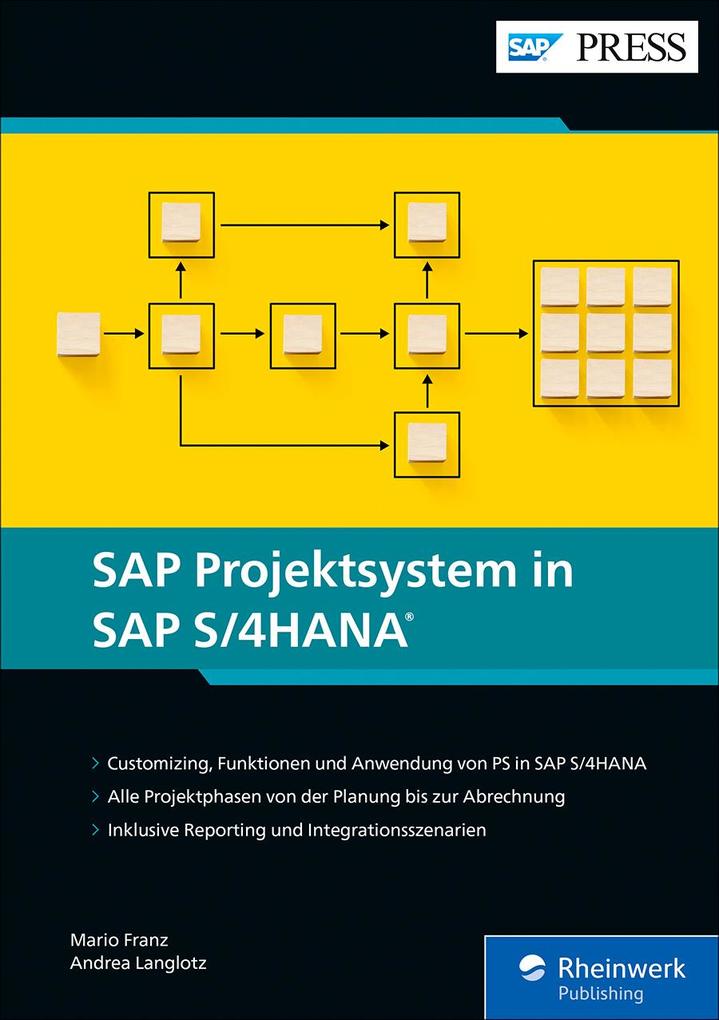 Produktbild: SAP Projektsystem in SAP S/4HANA | Mario Franz, Andrea Langlotz