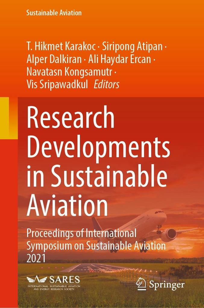Produktbild: Research Developments in Sustainable Aviation