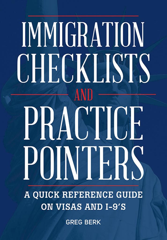 Produktbild: Immigration Checklists and Practice Pointers | Greg Berk