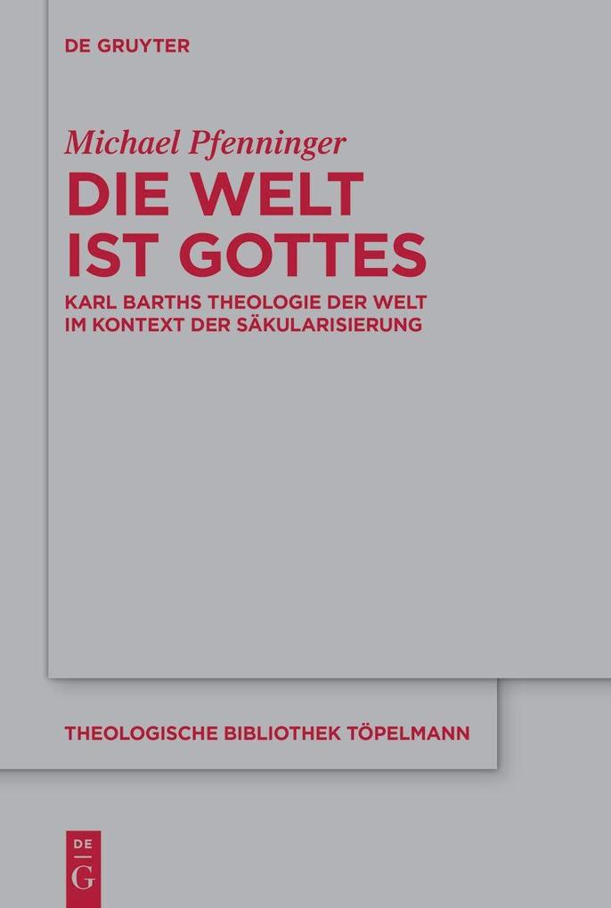 Produktbild: Die Welt ist Gottes | Michael Pfenninger