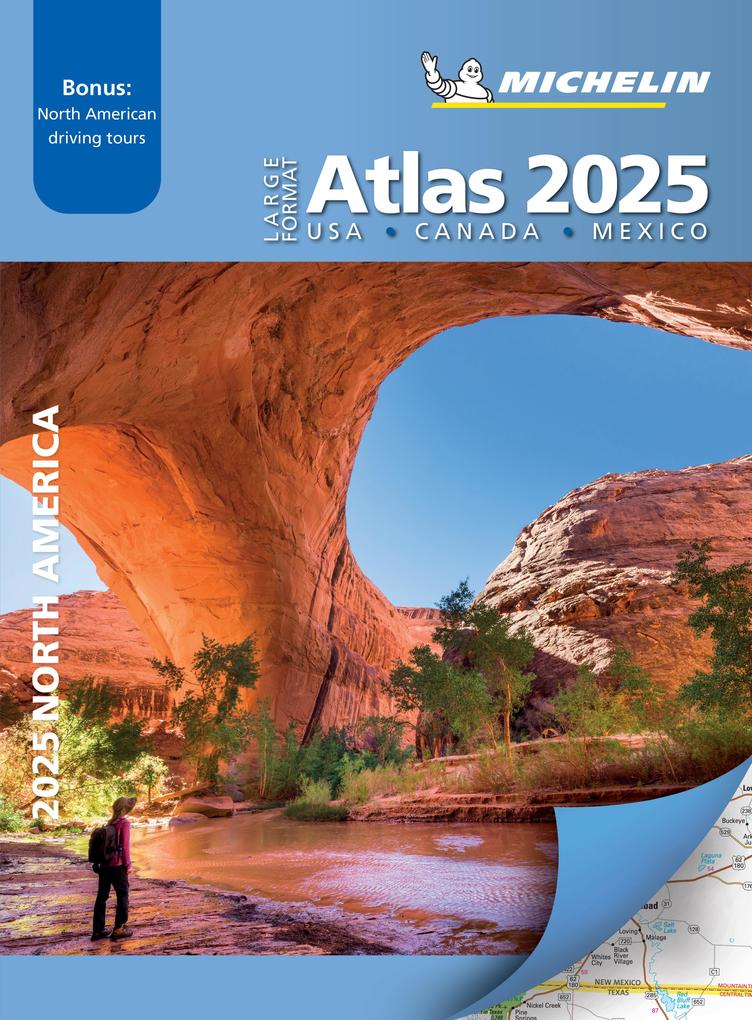 Produktbild: Michelin North America Large Format Road Atlas 2025 | Michelin