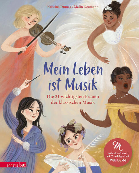 Produktbild: Mein Leben ist Musik (Das musikalische Bilderbuch mit CD und zum Streamen) | Kristina Dumas