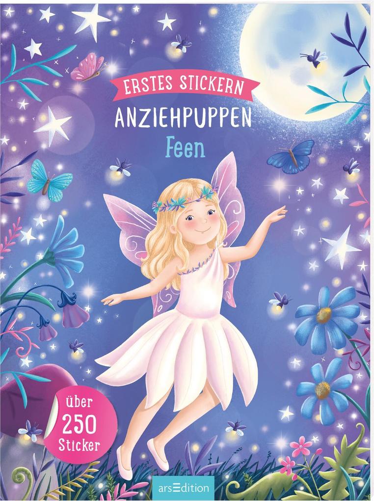 Produktbild: Erstes Stickern Anziehpuppen - Feen