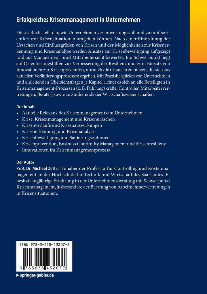 Weitere Ansicht: Erfolgreiches Krisenmanagement in Unternehmen | Michael Zell