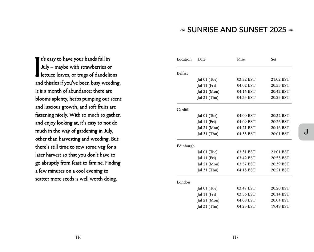Weitere Ansicht: Gardener's Almanac 2025 | Greg Loades