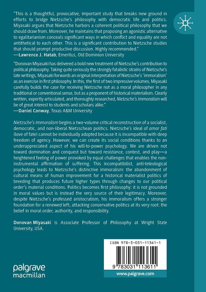 Weitere Ansicht: Nietzsche's Immoralism | Donovan Miyasaki