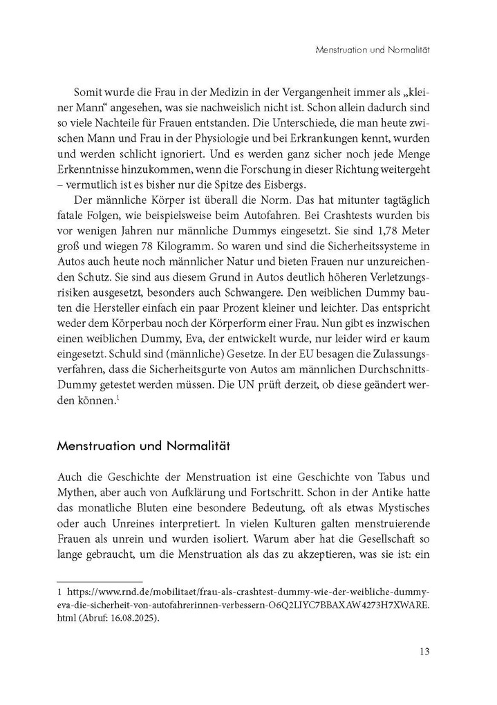 Weitere Ansicht: Frauenkörper ticken anders | Miriam Funk