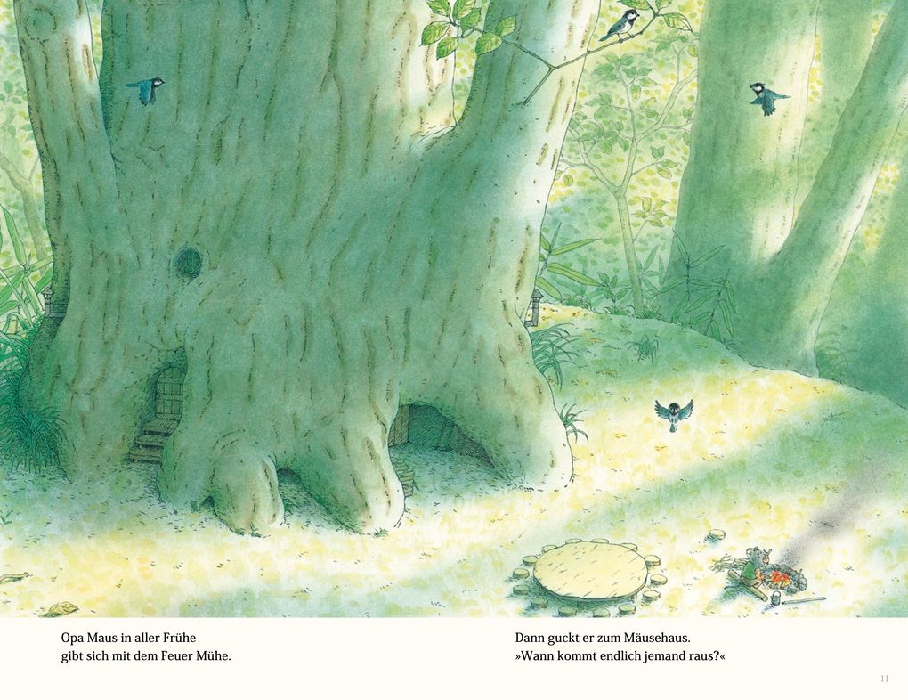 Weitere Ansicht: Ein Tag mit Familie Maus | Kazuo Iwamura, Rose Pflock