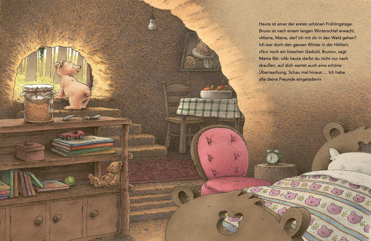 Weitere Ansicht: Bruno - Bärige Ostern: eine warmherzige Vorlesegeschichte zu Ostern! | Serena Romanelli