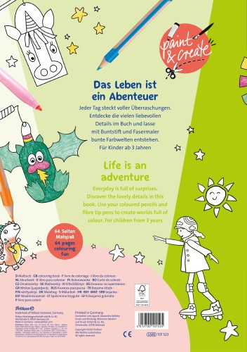 Weitere Ansicht: Pelikan Supermalbuch A4, 64 Seiten