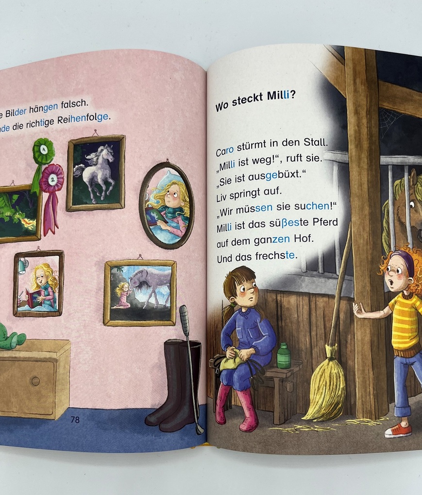 Weitere Ansicht: Die besten Pony- und Pferdegeschichten | Karin Müller, Maja von Vogel