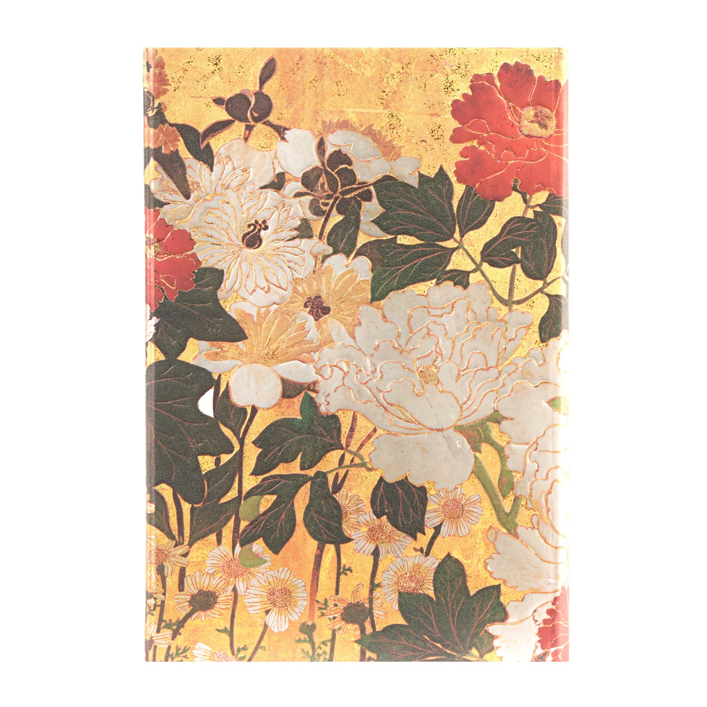 Weitere Ansicht: Paperblanks Natsu Rinpa Florals Hardcover Journal Mini Lined Wrap 176 Pg 85 GSM
