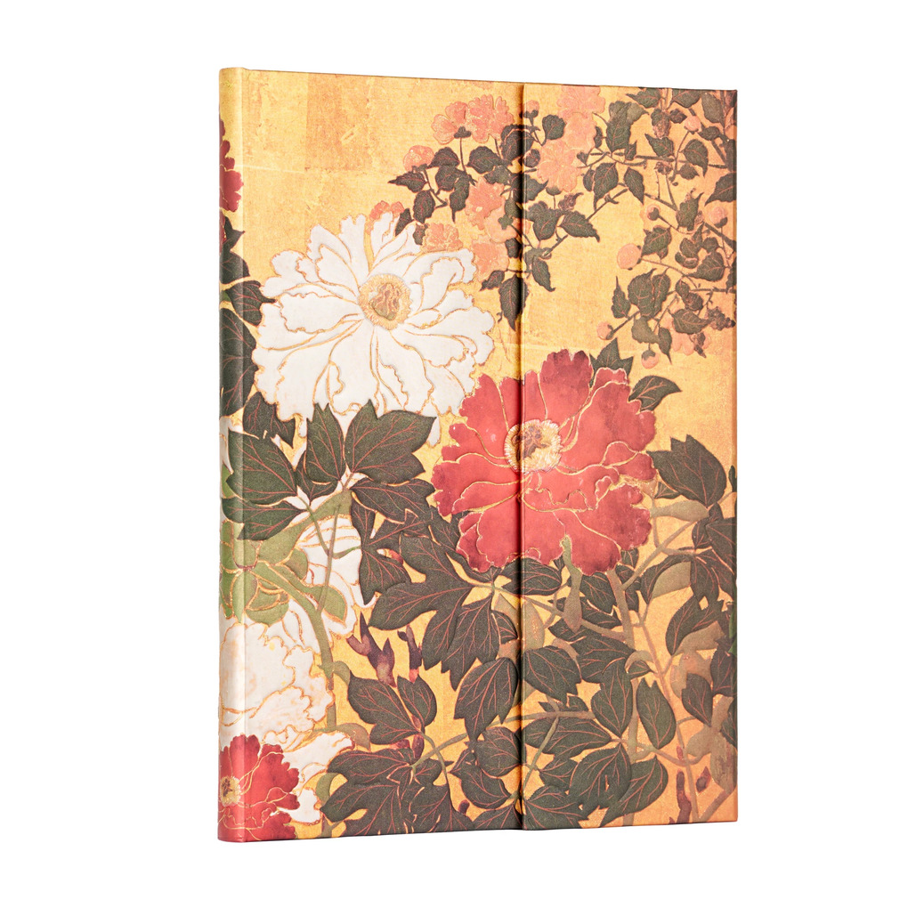 Weitere Ansicht: Paperblanks Natsu Rinpa Florals Hardcover Journal Ultra Lined Wrap 144 Pg 120 GSM