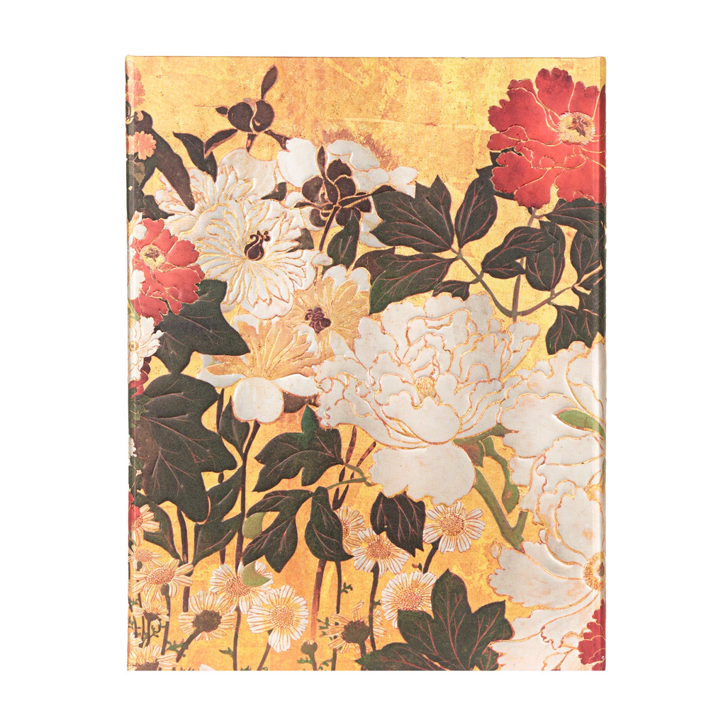 Weitere Ansicht: Paperblanks Natsu Rinpa Florals Hardcover Journal Ultra Lined Wrap 144 Pg 120 GSM