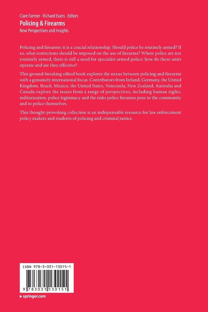 Weitere Ansicht: Policing & Firearms